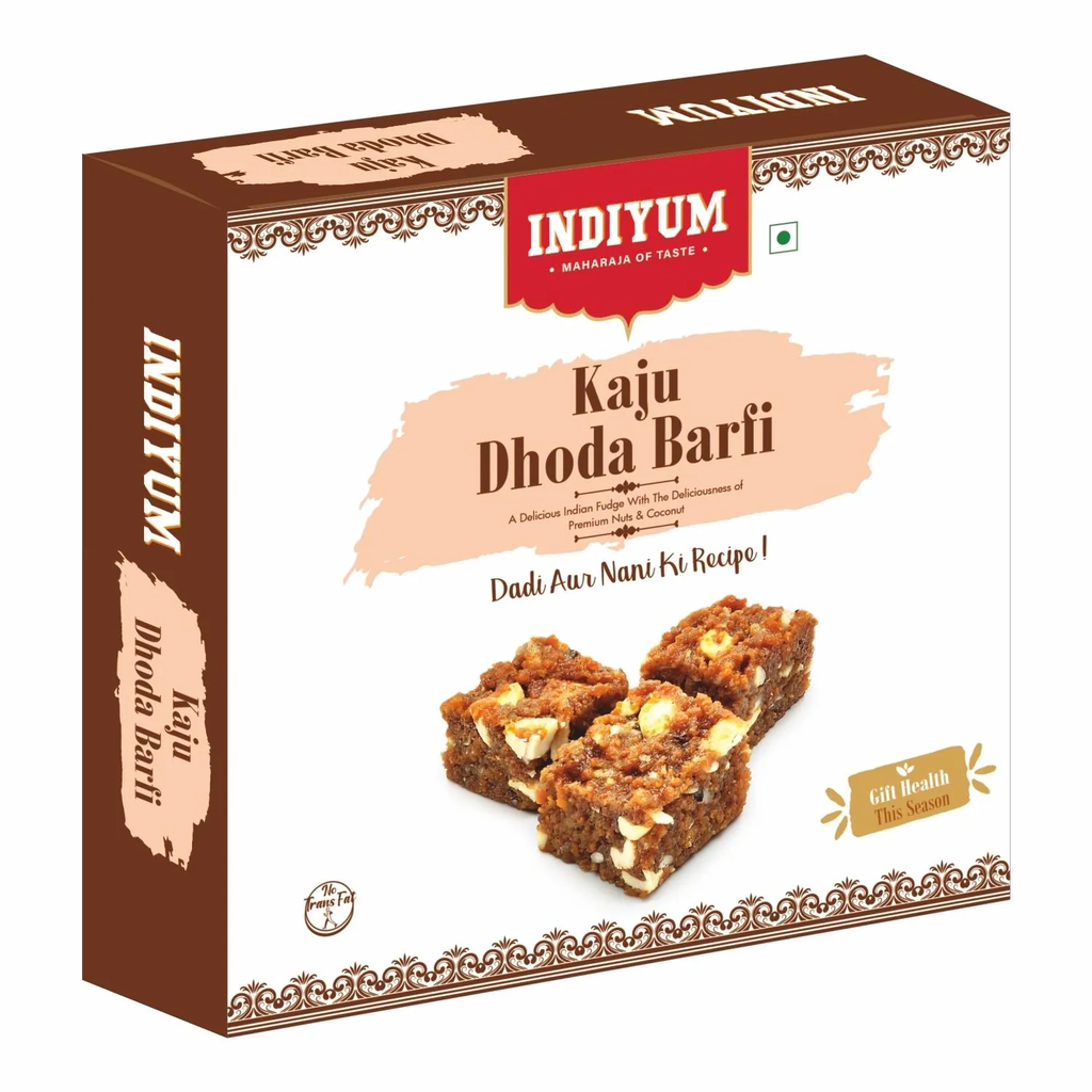 Indiyum Sweets Mithai Dhoda Burfi 400g