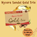 Mysore Sandal Gold Trio (4)