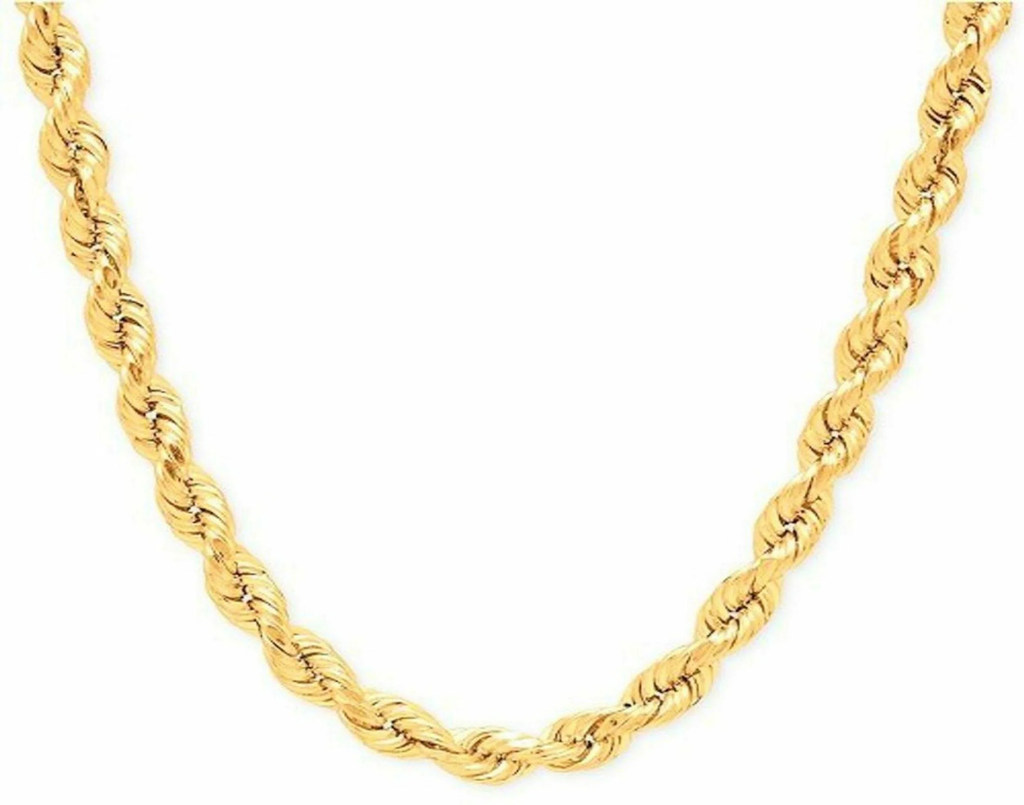 NIMZ Gold And Platinum Plated Brass And Stainless Steel Chain (Men And Women)