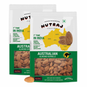 Nutraj Australian Almonds Kernel 1kg (500g x 2) | Premium Badam Giri