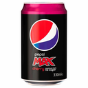 Pepsi Max Cherry Flavor Maximum Taste No Sugar (IMPORTED FROM USA) (330 ml) (Pack of 2)