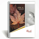 Rush Note Books A4 Size 500 Pages Spiral Notebook Ruled (Pack of 1)- Spiral Register note books