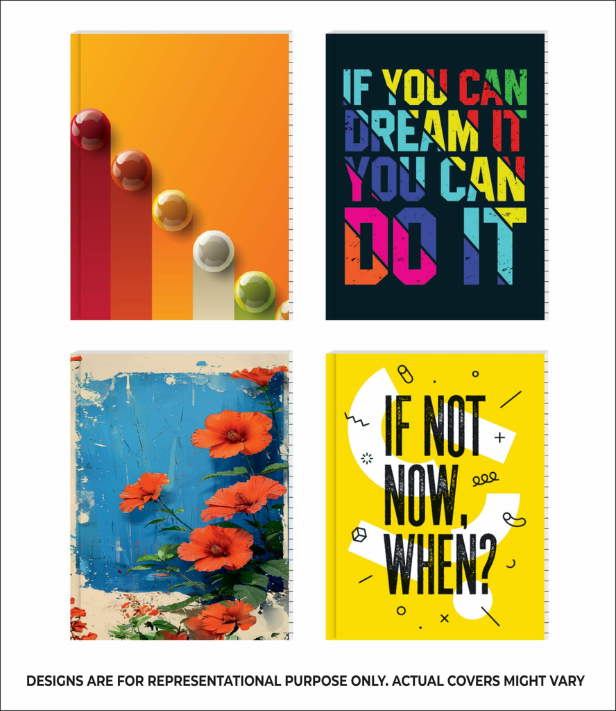 Shape Case Bound Diary B5 (16 x 21 cm), SL 192 Pages Pack of 3