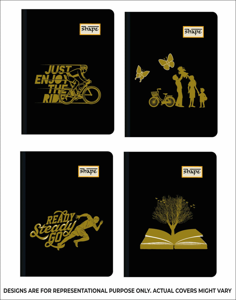 Shape Classic Diary Series Single Line 192 Pages - A5 Pack of 2