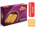HF, Surya 400gm Peanut chikki (Pack of 2; 200gm x 2) |Phalli Chikki