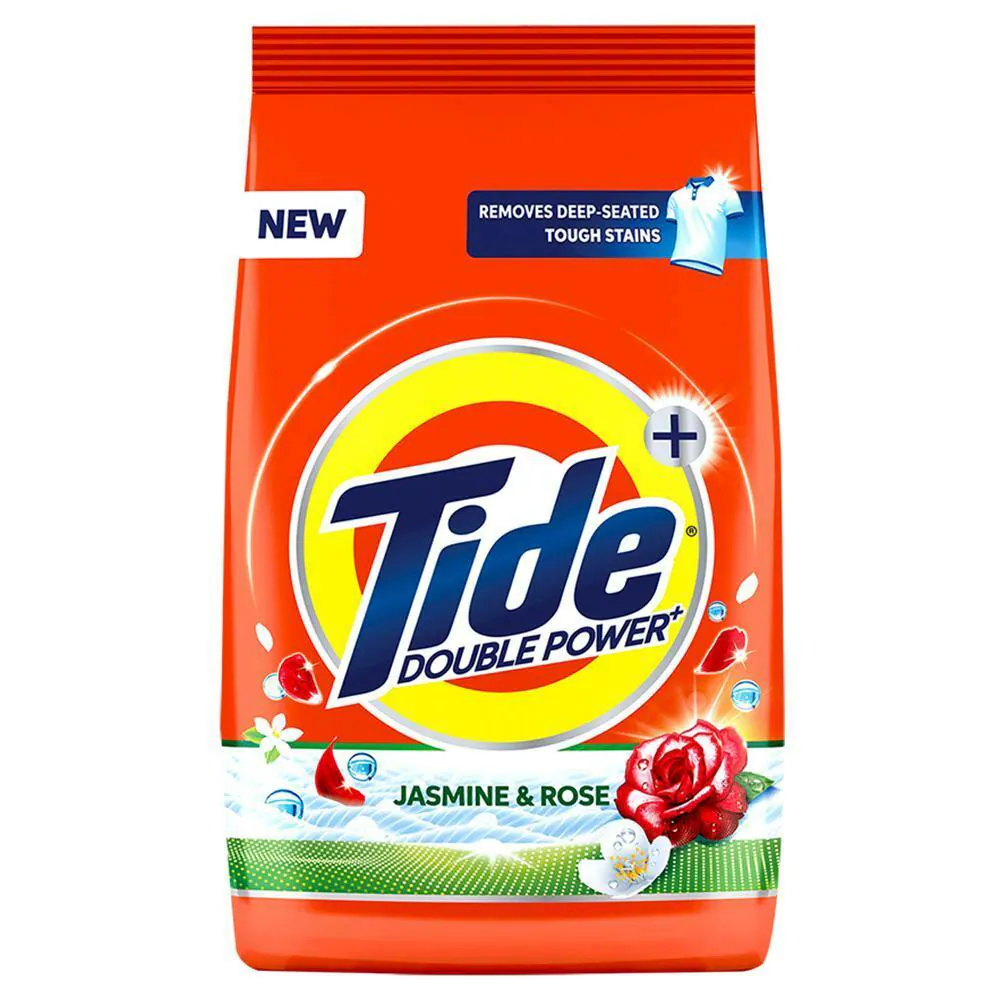 Tide Double Power Jasmine & Rose Detergent Powder 1 kg
