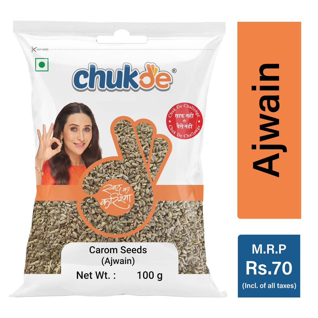 Chukde Spices Sabut Ajwain/Carom Seeds