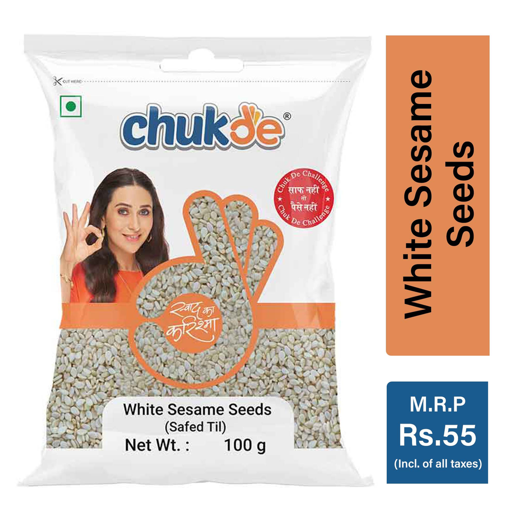 Chukde Spices Safed Till, 100G