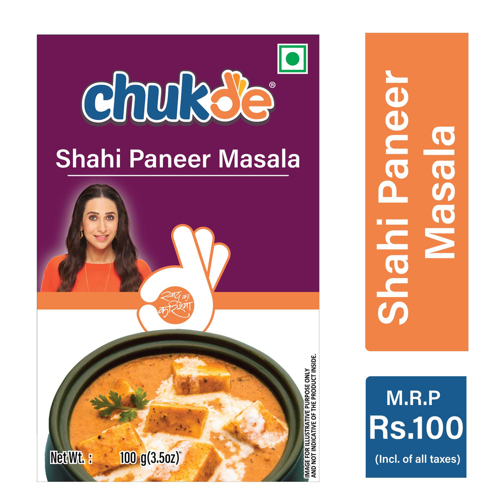 Chukde Spices Shahi Paneer Masala, 100G