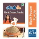 Chukde Spices kali mirch /Black Pepper Powder, 50G