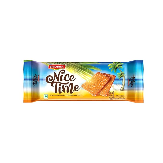 Britannia Nice Time, 143g or 150g, Brown (Weight May Vary)
