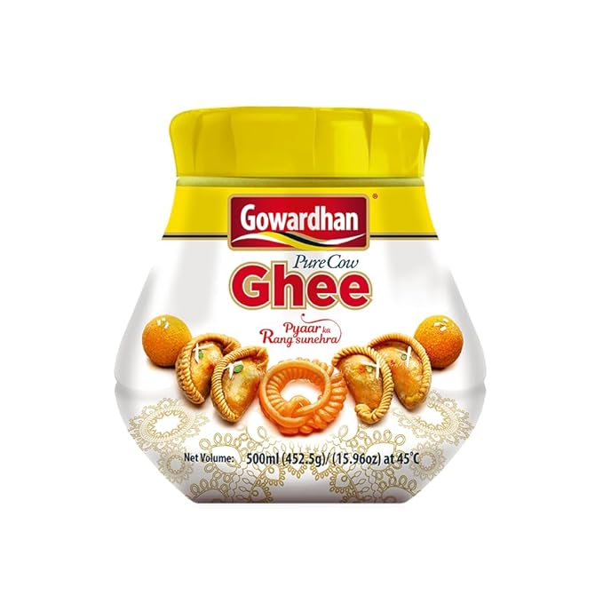 Gowardhan Pure Cow Ghee Jar 500 Ml