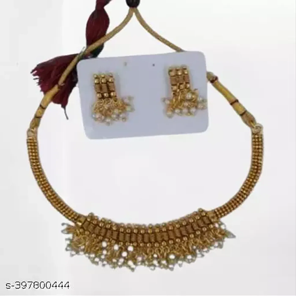 AAFIYA Present Necklaces & Pendants-05-Free Size-Gold