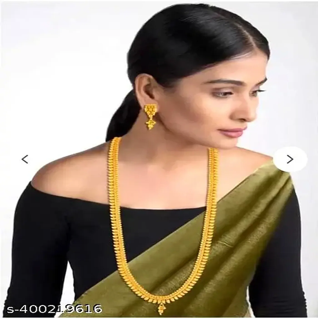 AAFIYA Present Necklaces & Pendants-15-Free Size-Gold