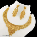 AAFIYA Present Necklaces & Pendants-21-Free Size-Gold