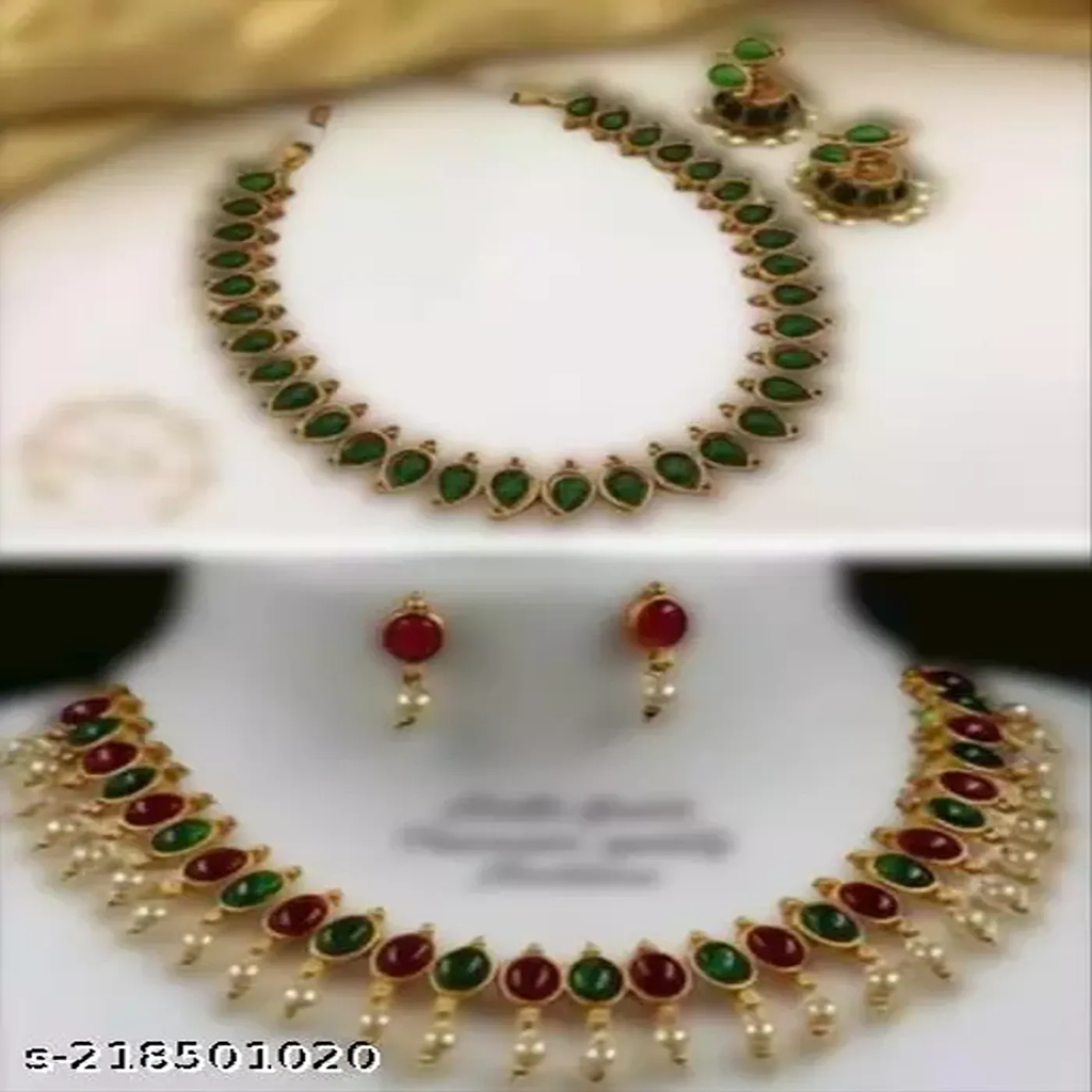 AAFIYA Present Necklaces & Pendants-24-Free Size-Gold