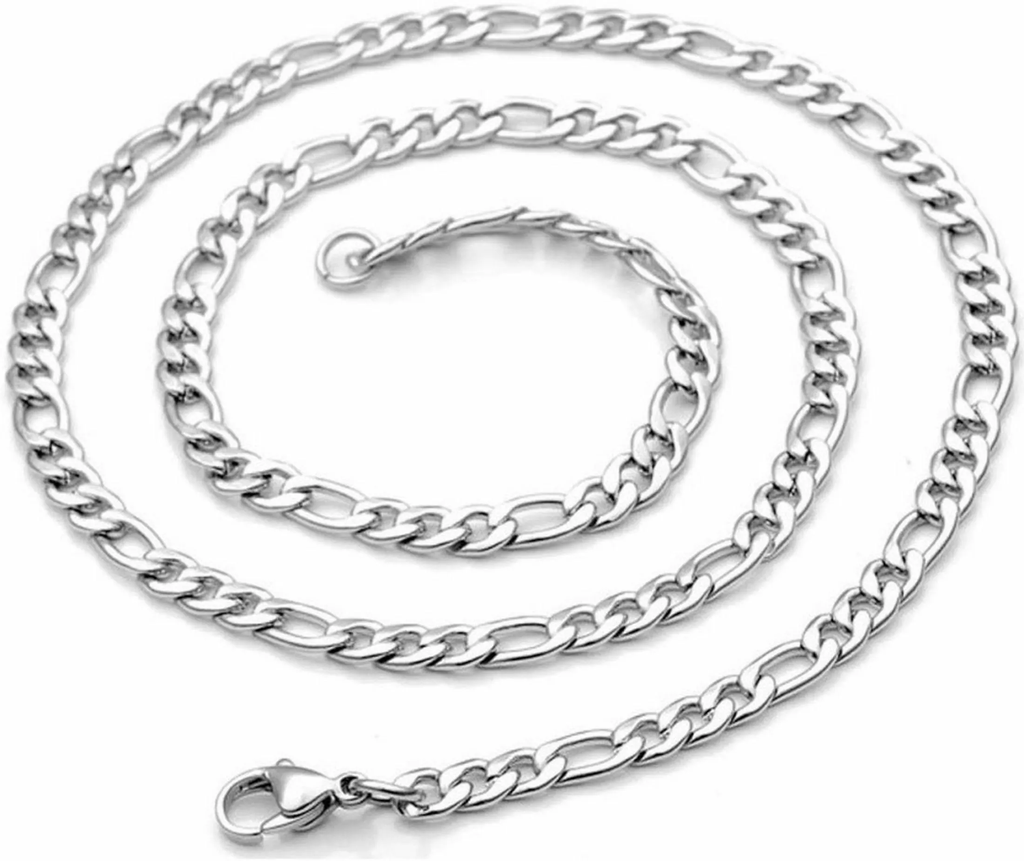 ANORI Gold, Rhodium And Silver Plated Stainless Steel And Sterling Silver Chain (Men And Women)