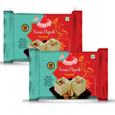Bambino Soan Papdi Coconut Flavour 400 Gms ( Each 200 Gms X Pack of 2)