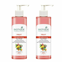 Biotique Fruit Brightening Face Wash 200ml (Pack of 2)
