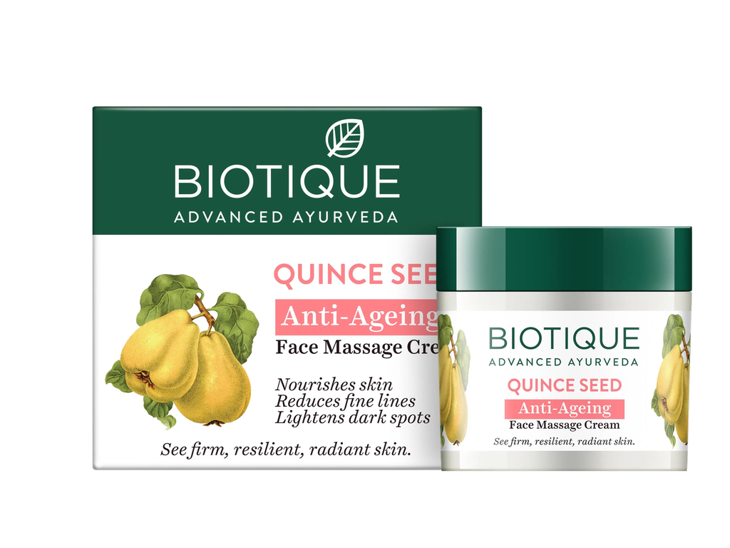 Biotique Quince Seed Anti-Ageing Face Massage Cream 50gm