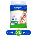 Bumtum Baby Diaper-Extra Large (54 pcs)