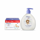 BUMTUM Paraben Free Baby Soap (4N x 50 Gram) & Baby Gentle Shampoo (200 ML) Combo