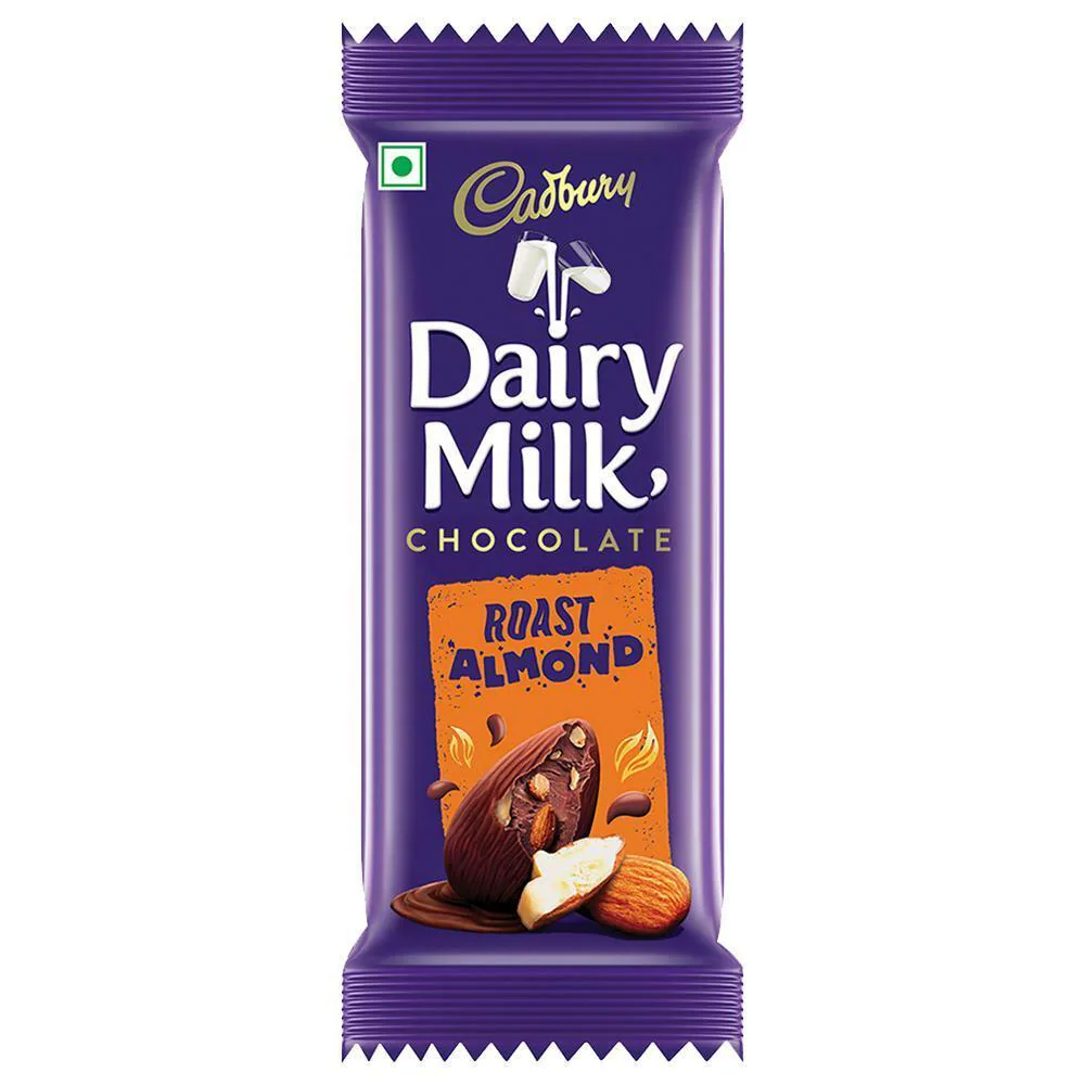 Cadbury Dairy Milk Roast Almond Chocolate Bar 36 g
