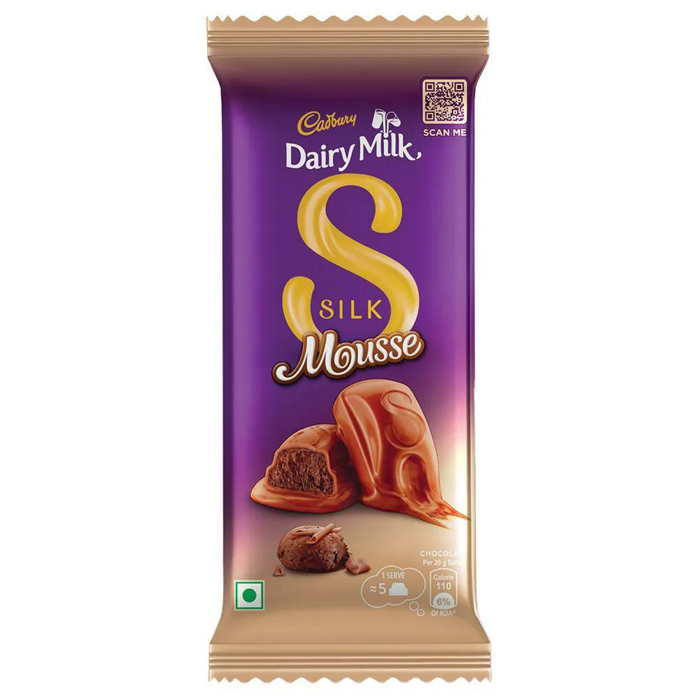 Cadbury Dairy Milk Silk Mousse Chocolate Bar 116 g