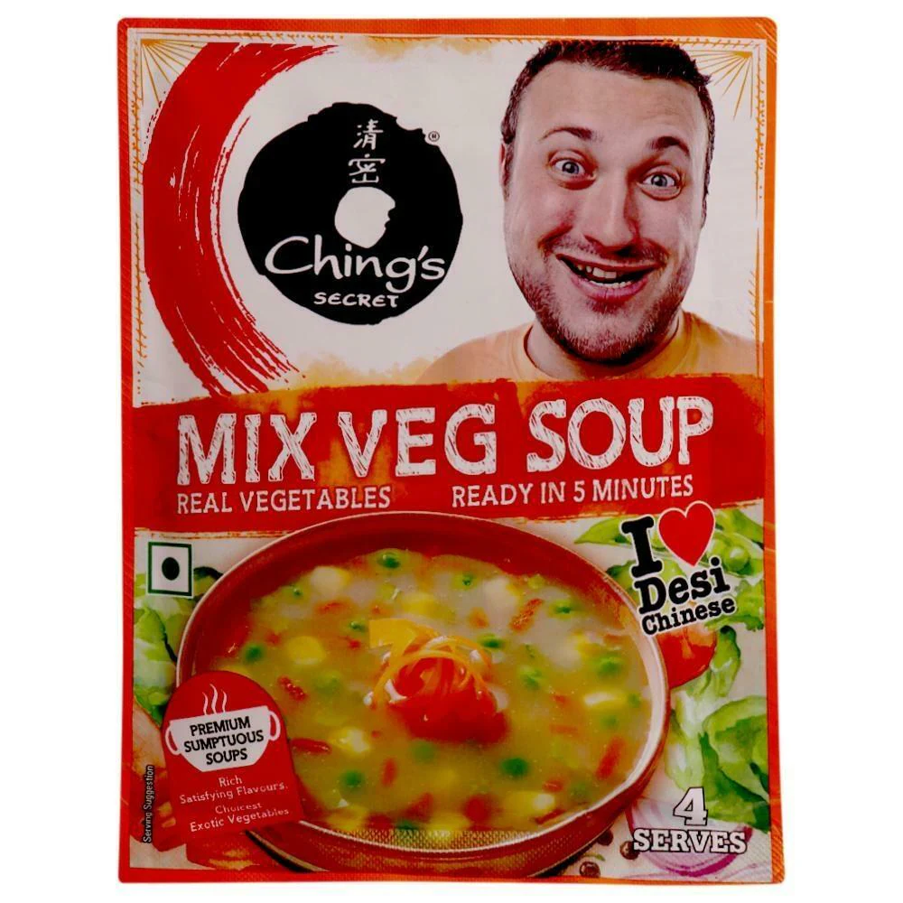 Ching's Secret Mix Veg Instant Soup 55 g