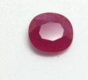 Chopra Gems Brass 6 Ratti Original Ruby Manik Red (Men and Women)