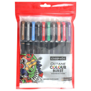 Classmate Octane Colour Burst Plastic Gel Pens 10 pcs
