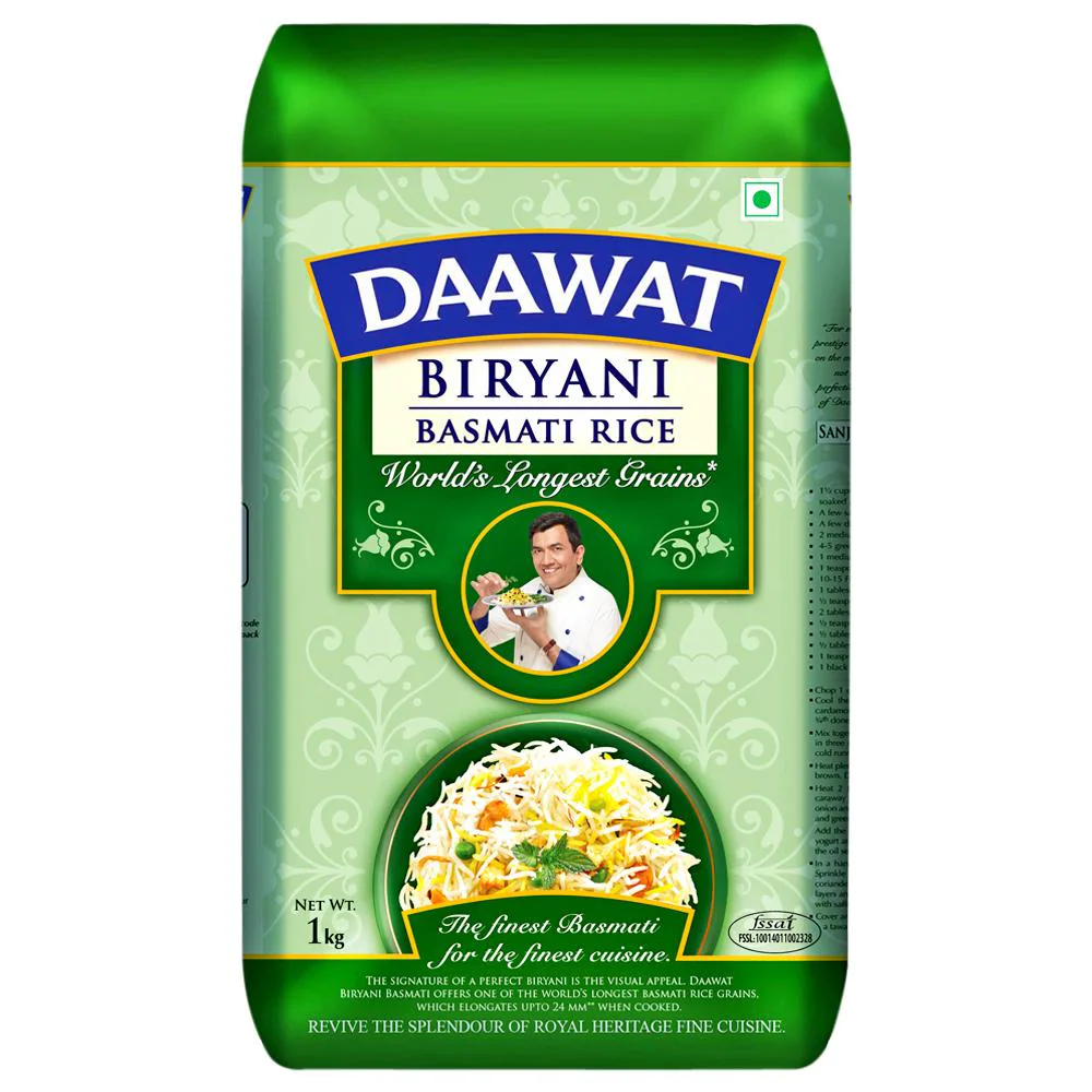 Daawat Biryani Basmati Rice 1 kg