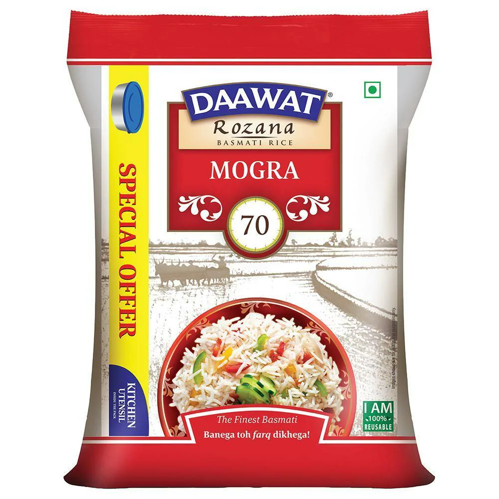 Daawat Sehat Mogra 70 Basmati Rice 10 kg