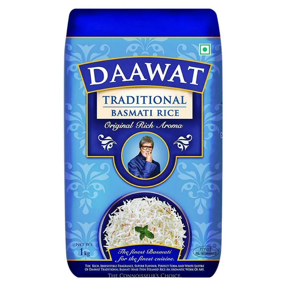 Daawat Traditional Basmati Rice 1 kg