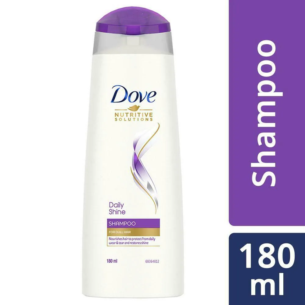 Dove Nutritive Solutions Daily Shine Nutritive Serum Shampoo 180 ml