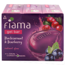 Fiama Bearberry & Blackcurrant Gel Bar 125 g (Pack of 3)