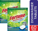 FORTUNE Dishwasher Tablets, 5 in 1 Action, Fresh Scent, 60 Count (60.00)