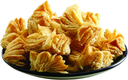Ghotaram Hyderabadi Butter Twisted Khari Puff Snack||Mouthwatering Twisted Khari Sticks||Chai Tea Time Partner/Handcrafted Twisted Khari/Delicious Croissant Twists/Pretzel sticks-200g(200g*1Pac)