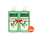 Biotique Green Apple Shine & Gloss Shampoo with Conditioner 650 ml - Buy 1 Get 1 FREE