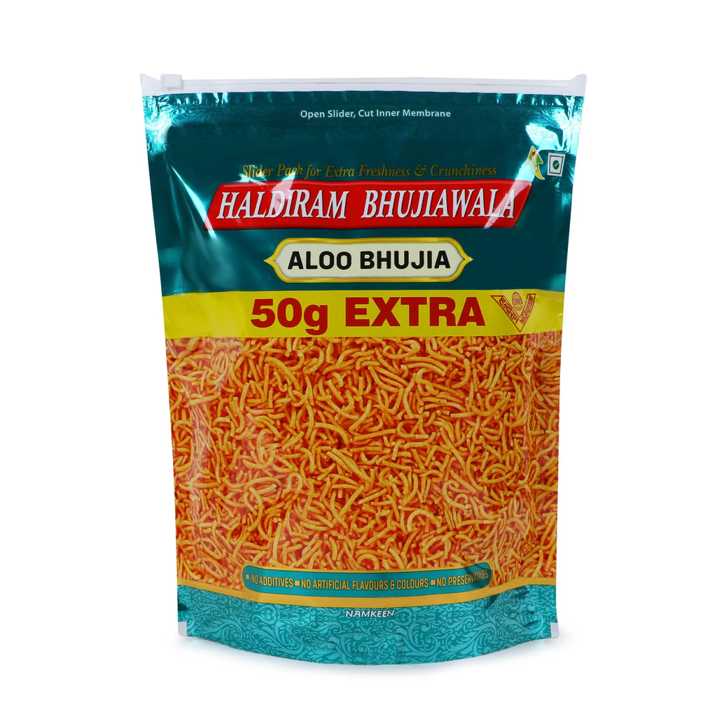 Haldiram Bhujiawala Aloo Bhujia 400gm Pack of 2 ( 50gm Extra )