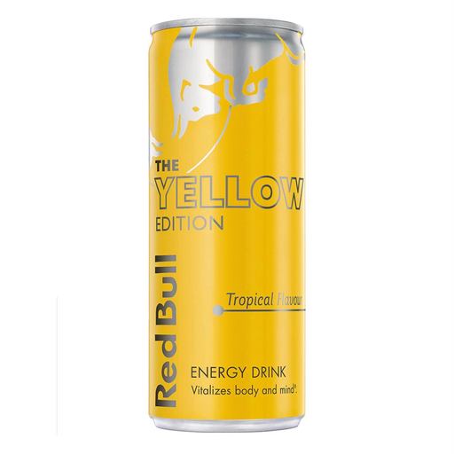Red Bull Energy Drink, The Yellow Edition, 250 Ml (Pack Of 6)