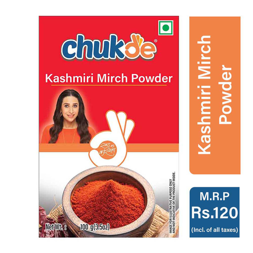 Chukde Spices Kashmiri Mirch Powder, 100G