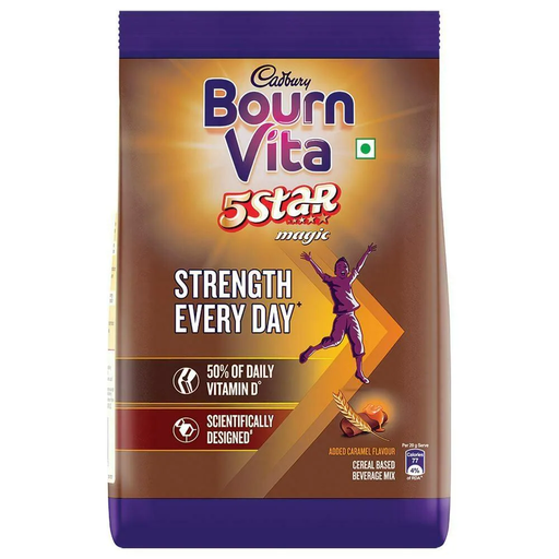 Bournvita 5 Star Magic Nutrition Drink 500 g Pouch