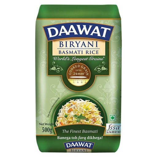 Daawat Biryani Basmati Rice 500 g