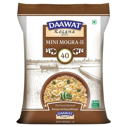 Daawat Sehat Mini Mogra Basmati Rice 10 kg