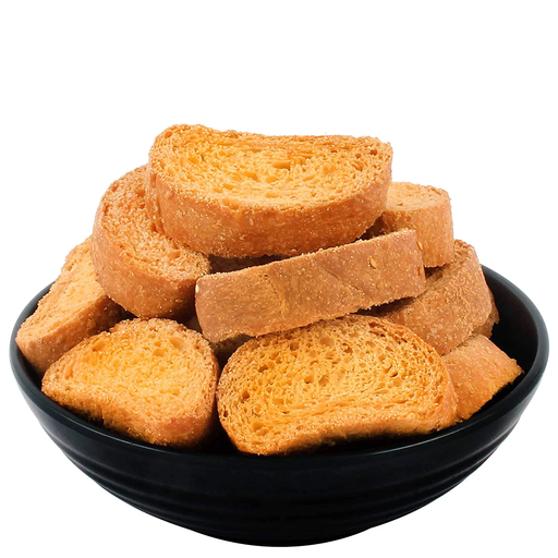 GHOTARAM Delight Suji Rusks/Toast/Handcrafted Biscuits/Rusks/Toast Crisping Snacks Rusk/Toast-150gm
