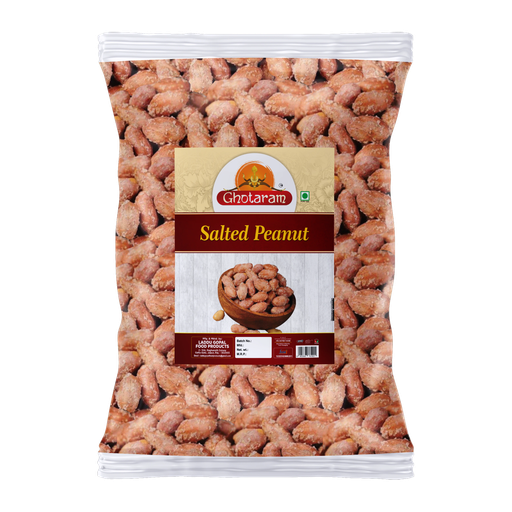 Ghotaram SING Roasted Peanuts (Khari Sing) | Salted Mungfali | Peanut Plus Roasted Peanuts Salted, Snack and Namkeen | Fast Vrat Upwaas Navratri Snack||Rakhi Diwali Festive Snack-300g*1Pack
